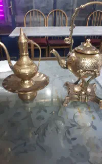 دو عدد برنزی دکوری