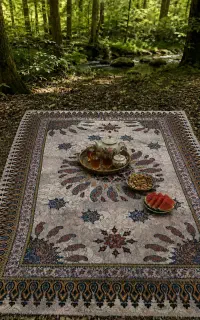 رومیزی های پارچه ای