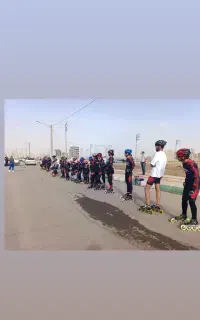 اموزش اسکیت در باشگاه هدف