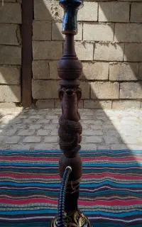 قلیان سلطنتی چوب گردو