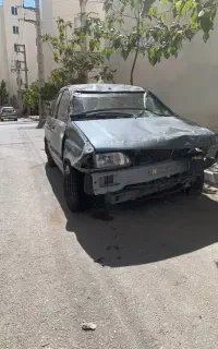 پراید ۸۵ تصادفی