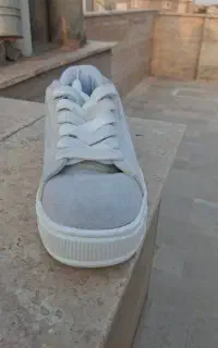 کفش کتونی ونس پوما خاکستری روشن سایز ۴۳