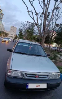 پراید مدل ۸۷ نقره ای دوگانه سوز شرکتی