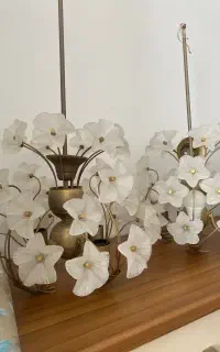 سه عدد لوستر مدل شکوفه