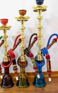 **تعمیر انواع قلیان برنجی**