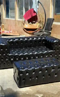 مبل چستر ۳نفره ۲نفره تک نفره چرم درجه ۱