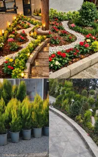 خدمات باغبانی گلکاری تعویض خاک باغچه گلدان هرسکاری