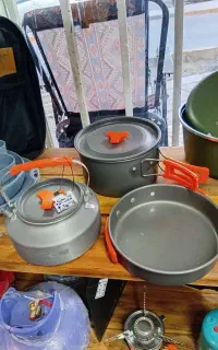 ست ظروف ۲نفره کمپی