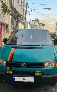 فولکس ترانسپورتر تی ۴ بی رنگ و تمام فابریک