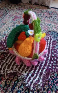 سبد میوه تزئنی