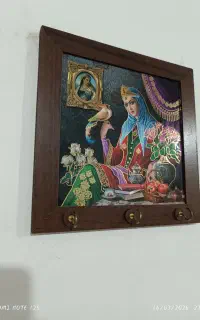 جا کلیدی،تابلو گل،شلف سه تیکه،تابلو طبیعت در حد نو