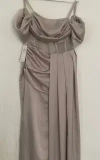 لباس مجلسی جنسش ساتن مرلین