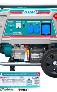 موتور برق بنزینی توتال ۹ کیلو  موتور برق ۱۰ کیلو