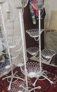 پایه گلدان فلزی