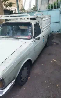 فروش پیکان وانت سفید دوگانه سوز با خط وخش جزئی
