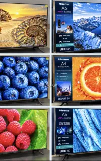 تلویزیون هوشمند هایسنس 4K و QLED(32الی85اینچ)
