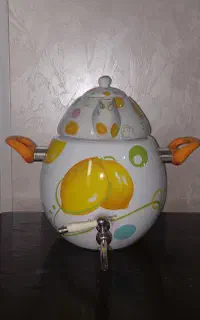 سماورقوری گازی لعابی