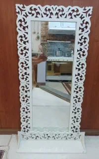 آینه پی وی سی بزرگ بهمراه شلف