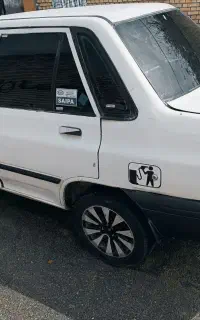 پرایدمدل 85سفید رنگ