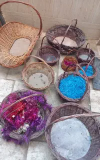 سبد حصیری فوری. فوری