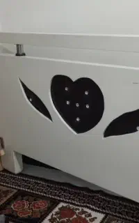 تخت خواب دو نفره  با دوعددکفی