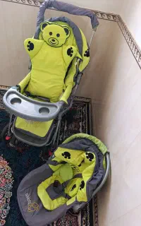 کالسکه بچه سالم و مرتب