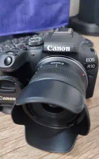 دوربین حرفه ای canon R10 مشابه آکبند همراه با لنز