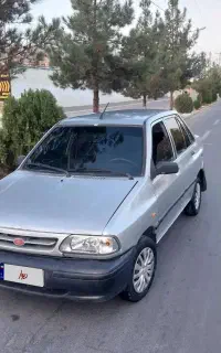 پراید نقرایی مدل 88