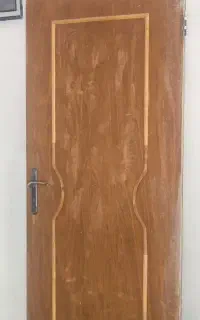 درب چوبی