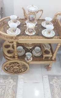 میزبار چوبی