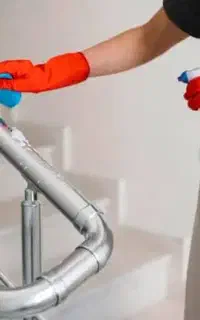 نظافت ساختمان3 و 4طبقه