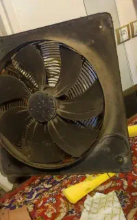 هواکش صنعتی سالم و بدون ایرادسمساری