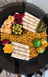 فینگرفود و سینی مزه پک پذیرایی یک نفره
