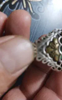 انگشتر نقره تورمالین