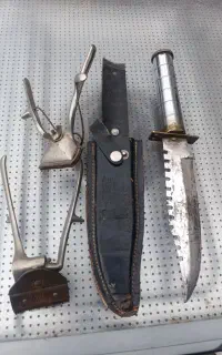 چاقو و ماشین دستی