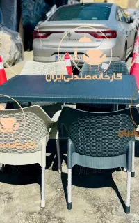 میز وصندلی پلیمری ارزان پلاستیکی نهارخوری غذاخوری