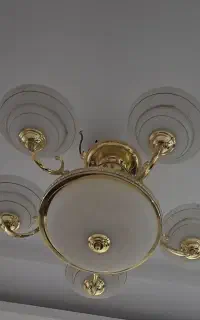 لوستر ۵ شعله با ست آشپز خانه
