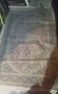 قالی 1در1.5 و دو عدد پادری