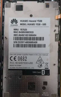 LCD گوشی  مدل  HUAWE  هوآوی Y530