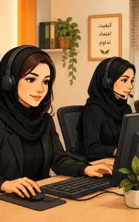 فروشنده تلفنی (کال سنتر)