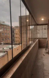 شیشه بالکن ، بالکن شیشه ای جام آذر