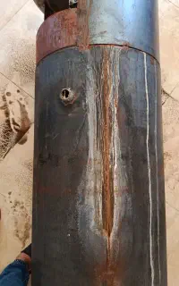 تعمیررفع نشتی جوشکاری آمبگرمکن ایستاده باقیمت پاین