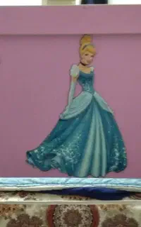 تخت خواب دو طبقه دخترانه