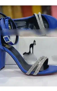 کفش مجلسی آبی کاربنی ۳۹،۴۰