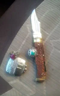 انگشتر ساعت چاقو