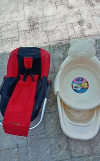 کریر و تشت حمام نوزاد