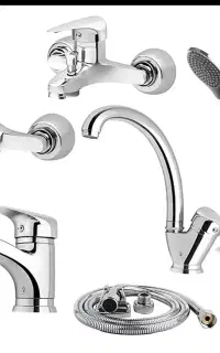 ست شیرآلات ۶تیکه آکوا مدل قهرمان