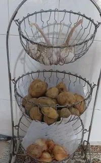 جاسیب زمینی وپیاز ۳طبقه