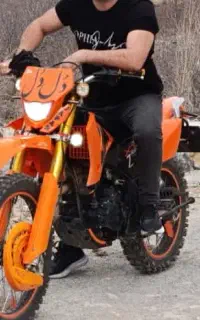 موتور فلات kTM مدل 93در حد خشک قیمت  توافقی