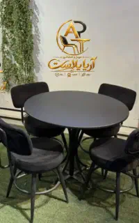 میز و صندلی کافه/ رستوران مدل ادرین کد 76